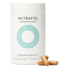 Nutrafol Women's Balance Hair Growth Supplements, for Women 45 Years and Older, Clinically Proven for Visibly Thicker Hair and Scalp Coverage, Dermatologist Recommended - 3 Month Supply, Pack of 3